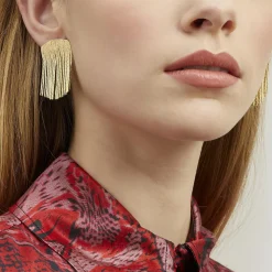 Fil Earrings (Gold)