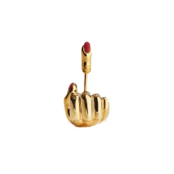 French For Goodnight Earring (Red)