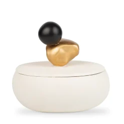Jewellery Box (White, Gold, Black)