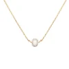 Square Opal Necklace