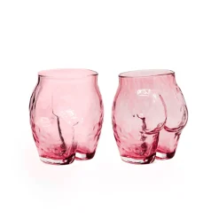 The Popotin Gl(Ass) Rose-Set Of Two