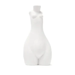 Tit For Tat Candlestick Tall (Matte White)